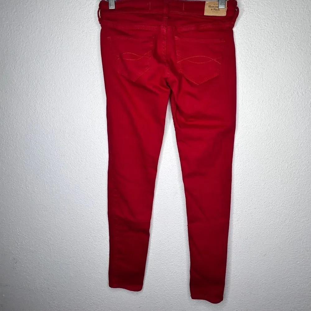 Abercrombie Red‎ Jeans